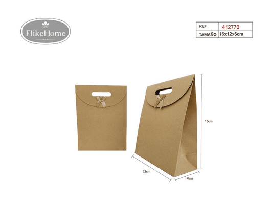 Bolsa de Regalo con Solapa (VARIOS TAMAÑOS DISPONIBLES) - Pack 12 Uds.