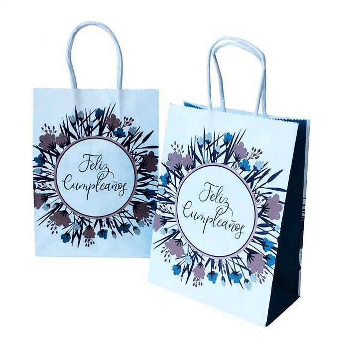 Bolsa de Regalo de Papel con Asa (VARIOS TAMAÑOS DISPONIBLES) – Elegancia y Comodidad. Pack 12 Uds. - FlikeHome - Bolsa Regalo - 767134X12 - Bolsa Regalo - 