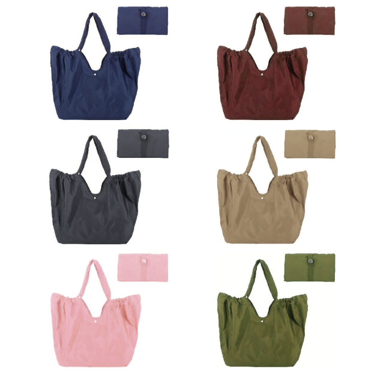 Bolsa Plegable (78x43x15cm) - Pack 12 Uds. - FlikeHome - Bolsa Plegable - 451335X12 - Bolsa Plegable - 