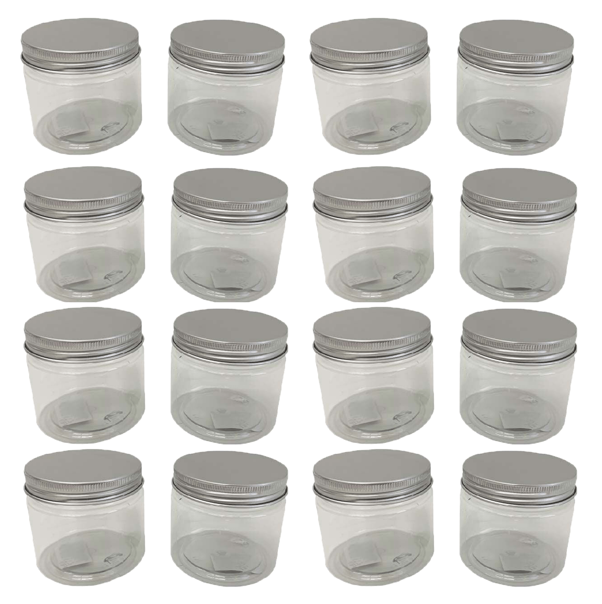 Botes Plásticos 12 Piezas - FlikeHome - Bote Plástico - 391235X12_Plastico_7X6.5 - Bote Plástico - 