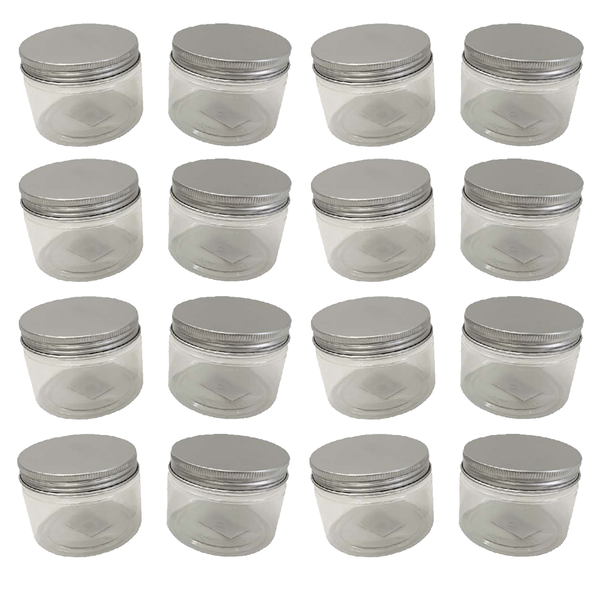 Botes Plásticos 12 Piezas - FlikeHome - Bote Plástico - 391211X12_Plastico_7X5.3 - Bote Plástico - 