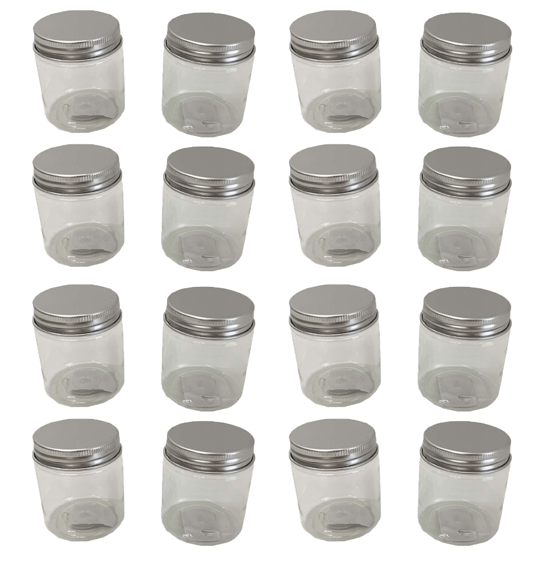 Botes Plásticos 12 Piezas - FlikeHome - Bote Plástico - 391174X12_Plastico_6X4.5 - Bote Plástico - 