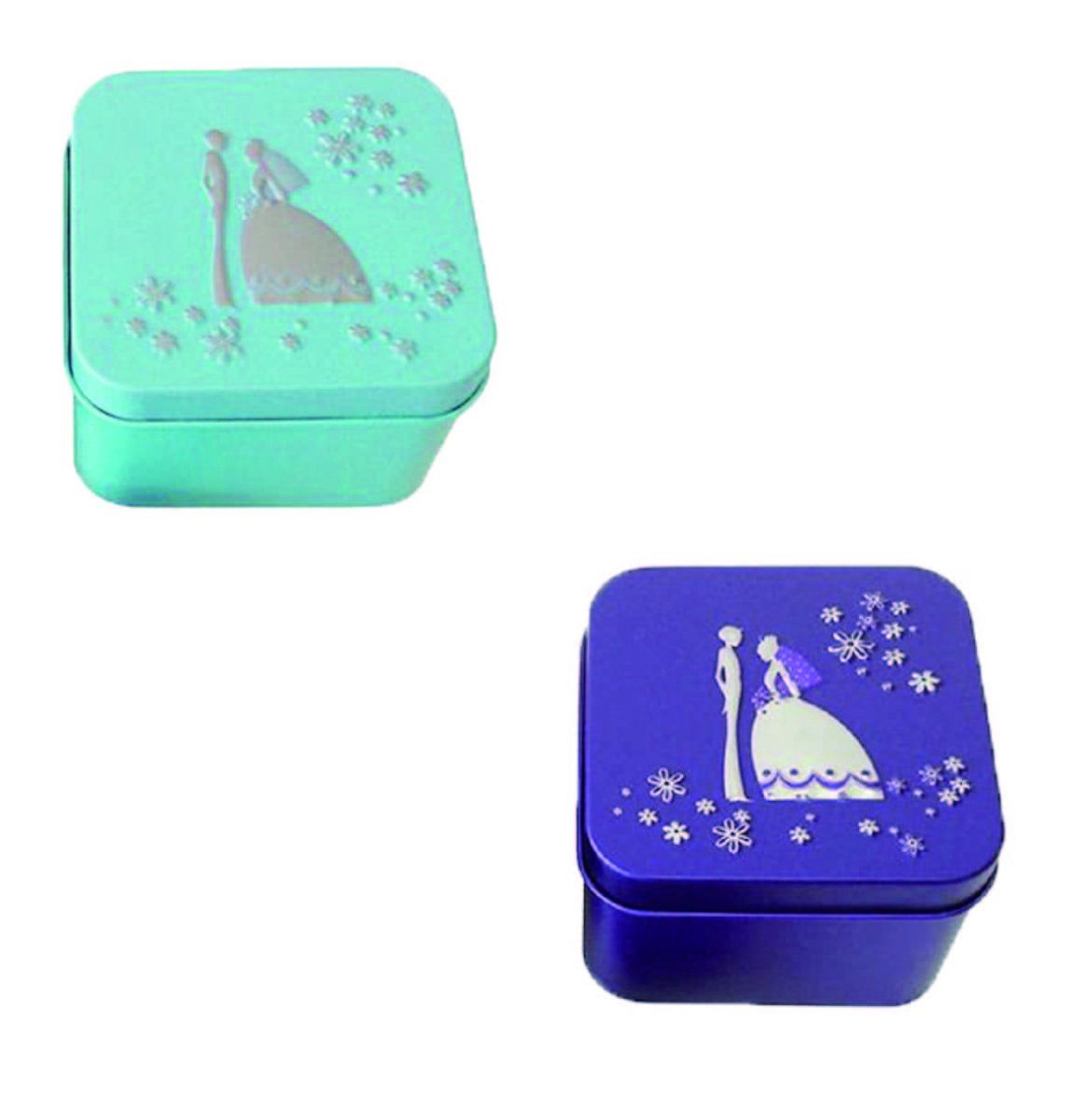 Caja Metal (VARIOS COLORES DISPONIBLES) - Pack 12 Uds. - FlikeHome - Caja Metal - 715906X12 - Cubo Metal - 