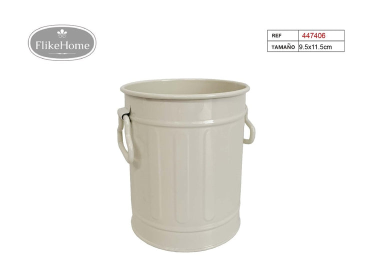 Cubilete de Metal (9.5x9.5x11.5 cm) - Pack 12 Uds.