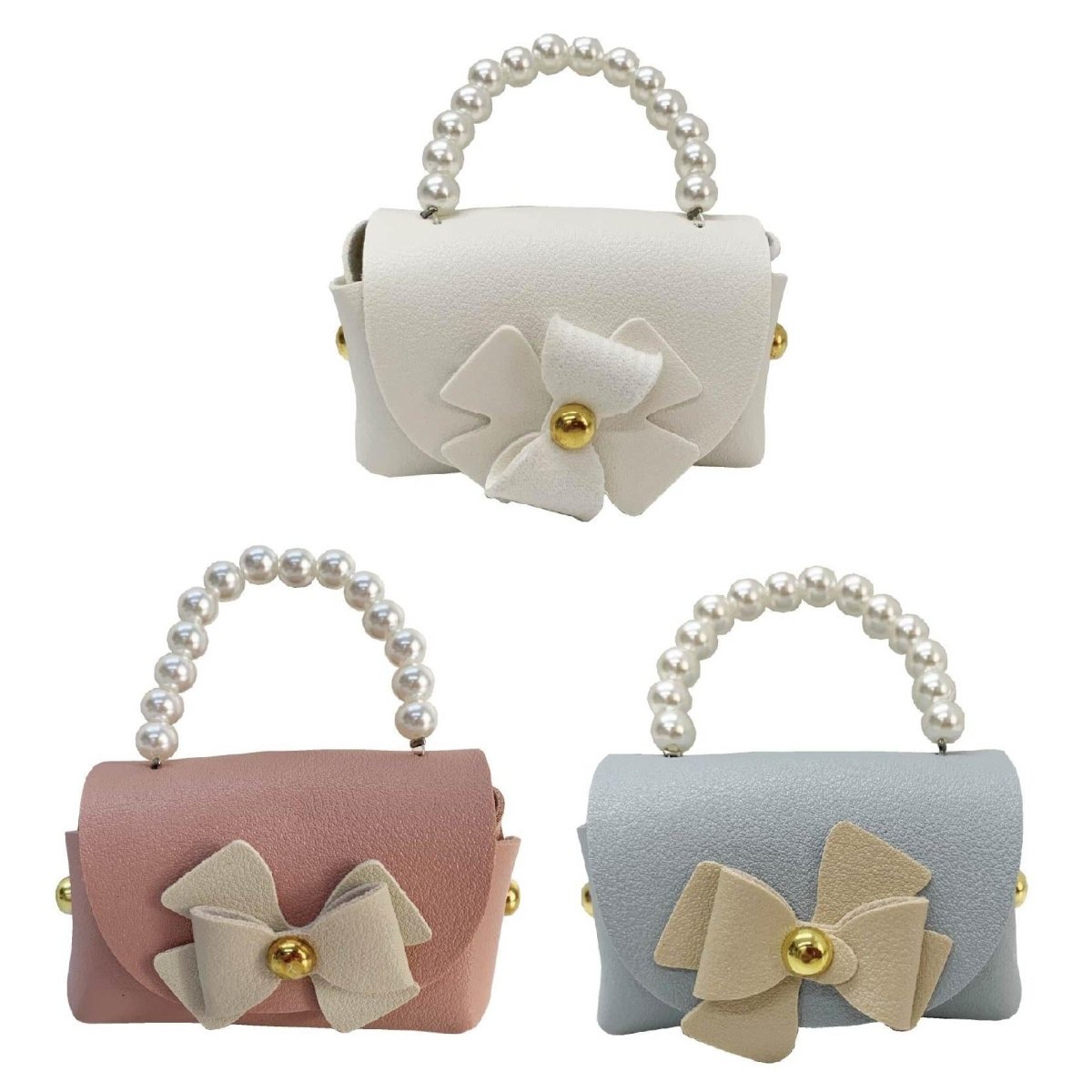 Flikehome - Bolsita de regalo de piel sintético 8.5x5cm - Pack 12 Unidades - FlikeHome - Detalles de Comunión - 401590X12 - Detalles de Bautizo/Baby Shower - Detalles de Boda - Detalles de Comunión