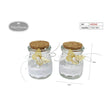 Flikehome - Bote de cristal Boda 8x5.5cm - Pack 12 Unidades - FlikeHome - Detalles de Boda - 400340X12 - Detalles de Boda - 