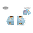 Flikehome - Caja de cartón Comunión 11x8x5cm - Pack 12 Unidades - FlikeHome - Detalles de Comunión - 399477X12 - Detalles de Comunión - 