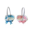 Flikehome - Cesta de ratán sintético 16x12x9cm - Pack 24 Unidades - FlikeHome - Detalles de Bautizo/Baby Shower - 741868X24 - Detalles de Bautizo/Baby Shower - 