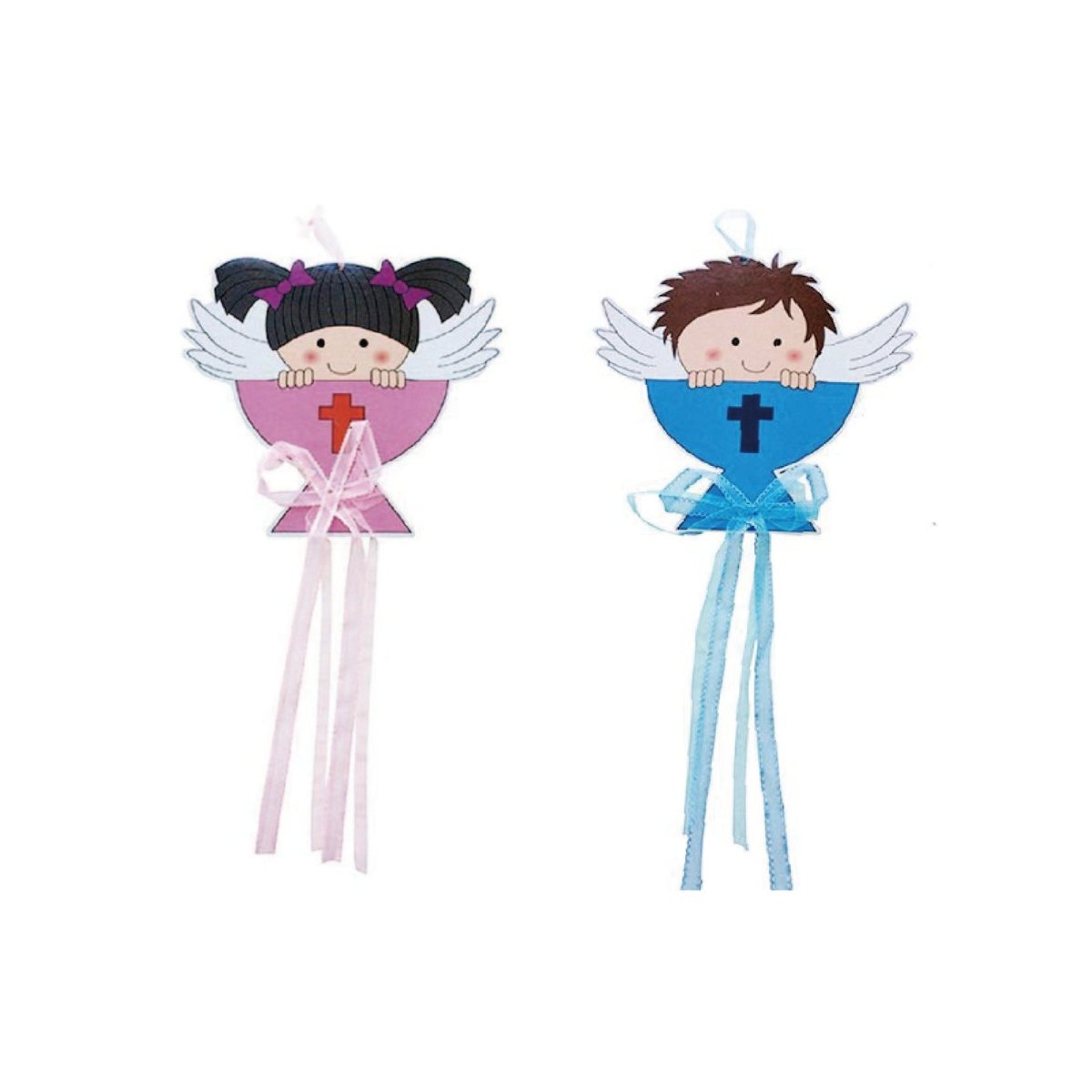 Flikehome - Colgante decorativo Comunión 35cm - Pack 12 Unidades - FlikeHome - Detalles de Comunión - 744838X12 - Detalles de Comunión - 