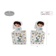 Flikehome - Cubilete Portalápices/Portafoto Comunión 12x8cm - Pack 24 Unidades - FlikeHome - Detalles de Comunión - 400777X24 - Detalles de Comunión - 