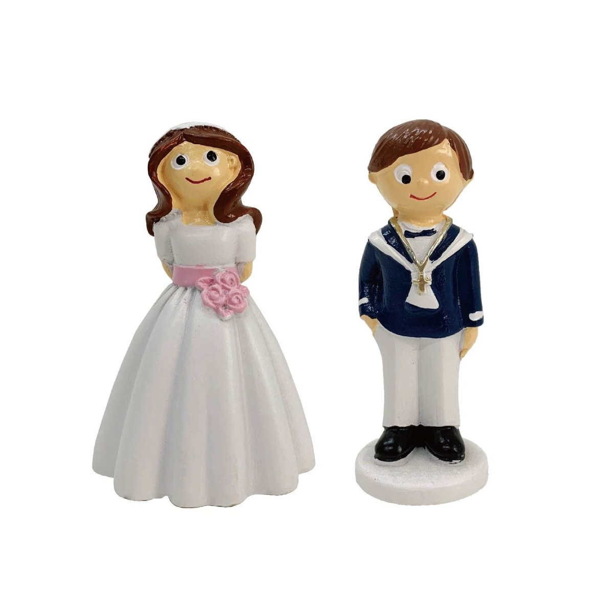 Flikehome - Figura de resina Comunión 8cm - Pack 12 Unidades - FlikeHome - Detalles de Comunión - 401842X12 - Detalles de Comunión - 