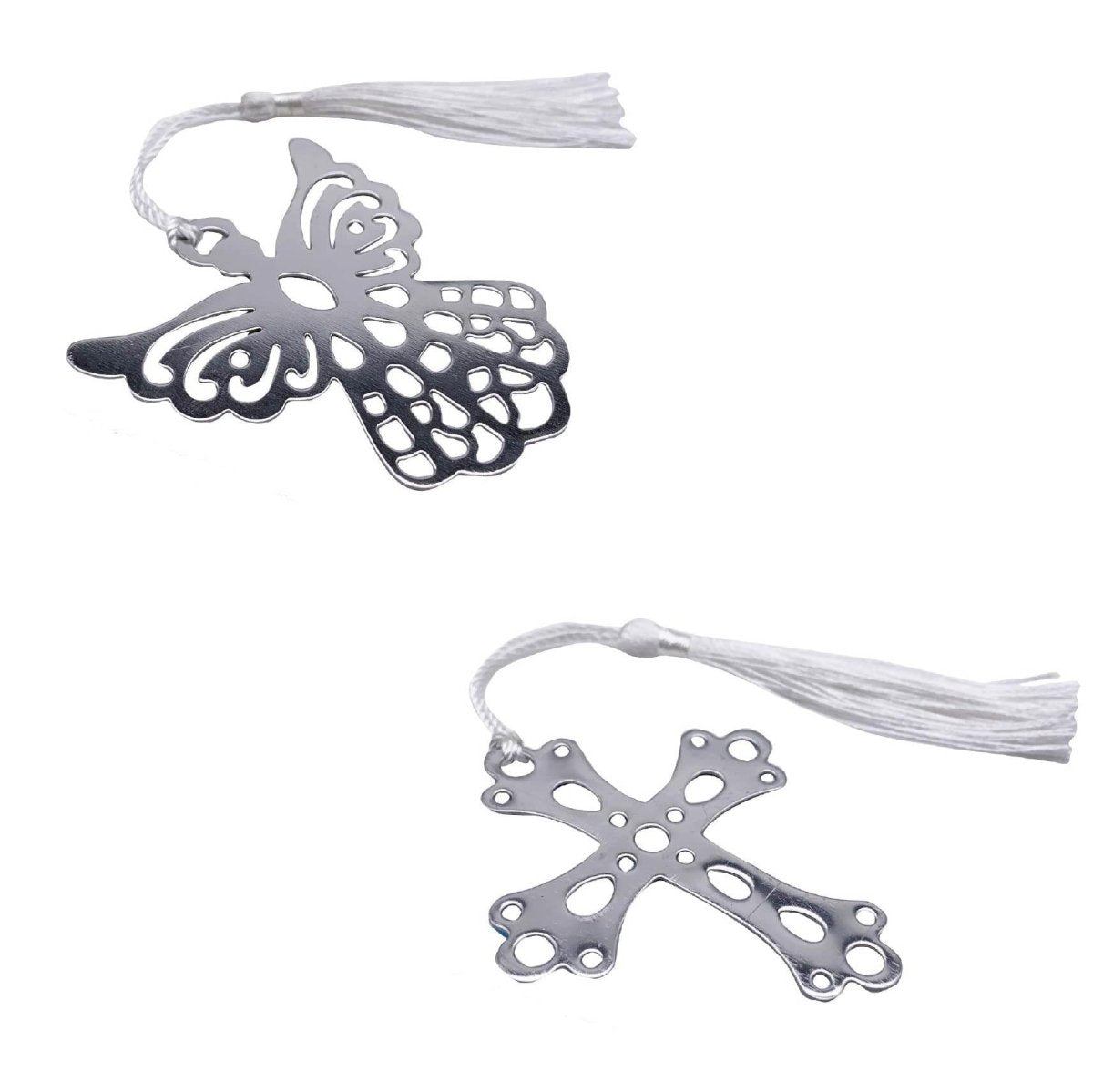 Flikehome - Punto de lectura metal 7x7cm - Pack 12 Unidades - FlikeHome - Detalles de Comunión - 401095X12 - Detalles de Bautizo/Baby Shower - Detalles de Boda - Detalles de Comunión