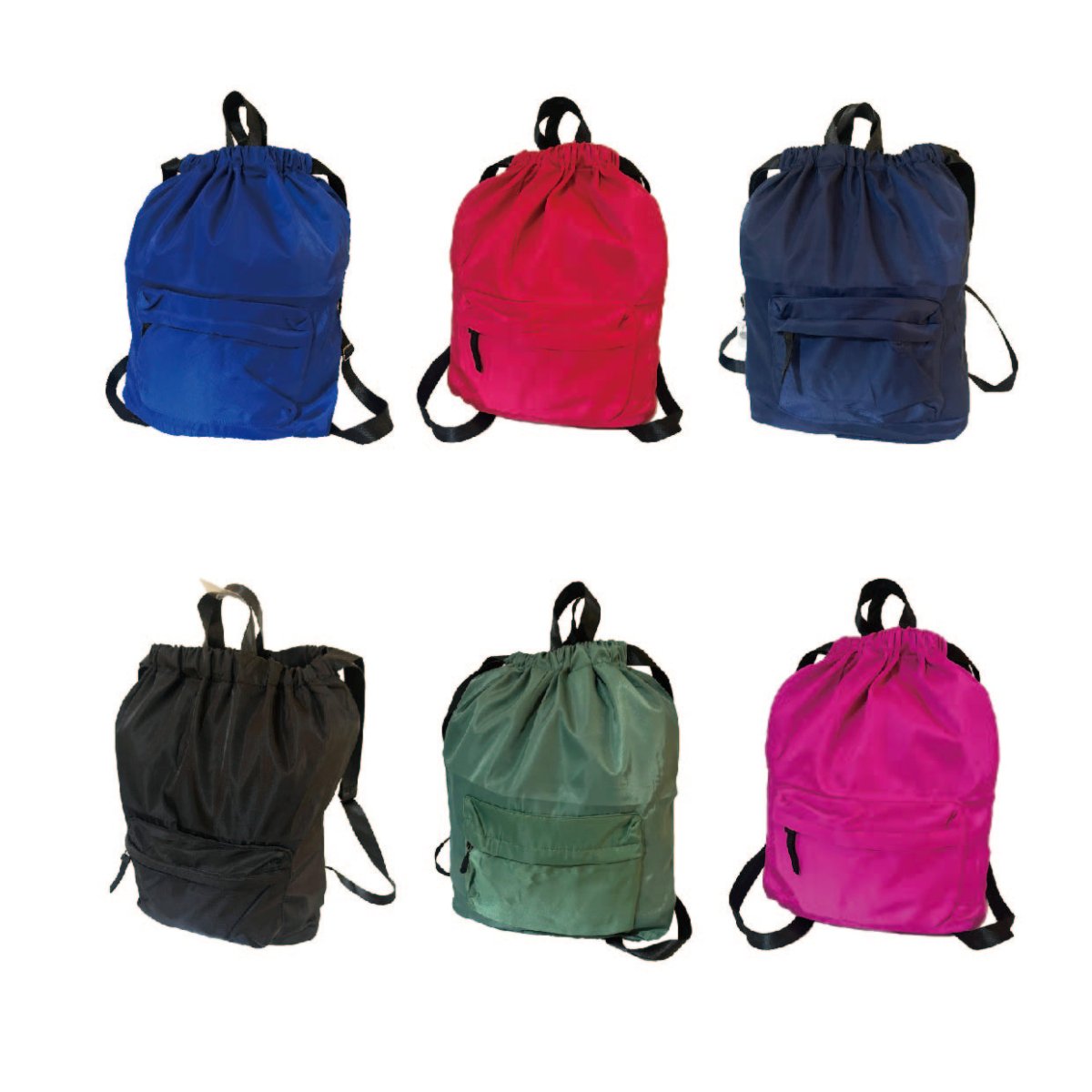 Mochila Plegable (44x40cm) - Pack 12 Uds. - FlikeHome - Bolsa Plegable - 451250X12 - Bolsa Plegable - 