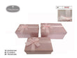Set 3 Cajas de Cartón (VARIOS COLORES DISPONIBLES) - Pack 3 Sets - FlikeHome - Caja Regalo - 453483X1 - Caja regalo - 