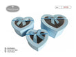 Set 3 Cajas de Cartón (VARIOS COLORES DISPONIBLES) - Pack 4 Sets - FlikeHome - Caja Regalo - 453759X1 - Caja regalo - 